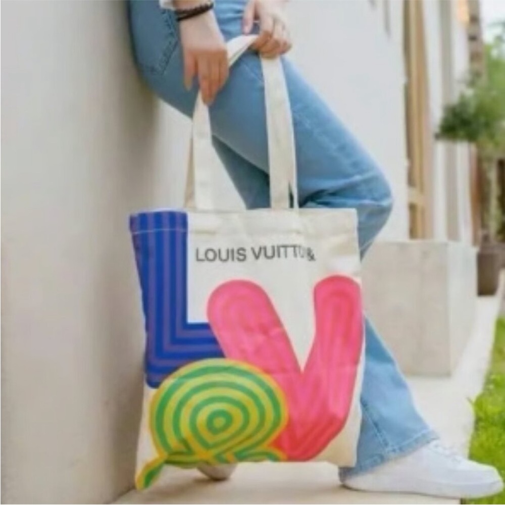 Louis Vuitton & Shenzhen Exhibition City Guide Tote Bag-Canvas-Limited-RARE-NEW